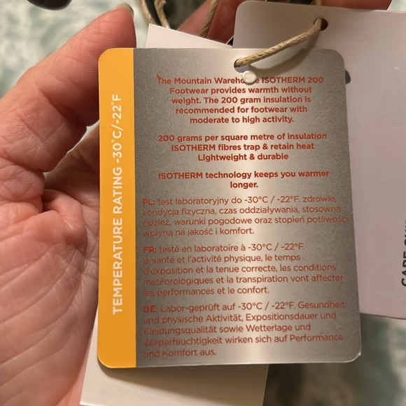 NWT Mountain Warehouse Snowflake Extreme Waterproof Thermal Snow Boot size 10 - Picture 5 of 9